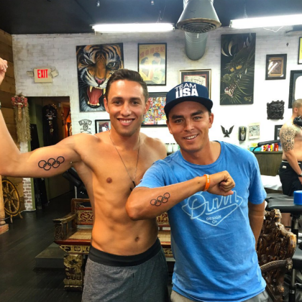 Rickie Fowler shows off his new, Olympicinspired tattoo Golf News